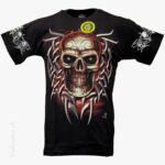 T-Shirt Skull Tribals ROCK EAGLE 1009T