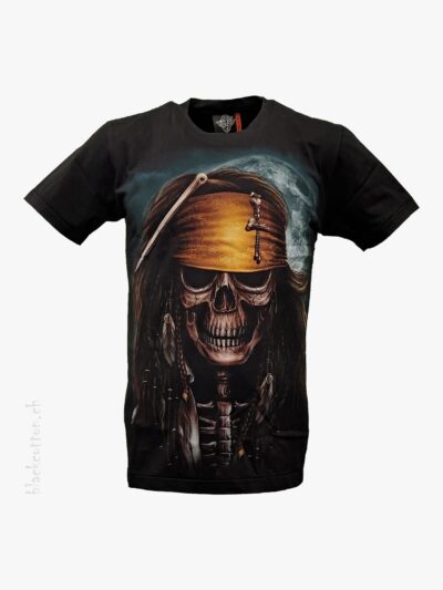 T-Shirt Pirat Totenkopf ROCK EAGLE 1017T