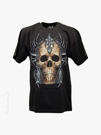 T-Shirt Totenkopf Stacheln ROCK EAGLE 1019T