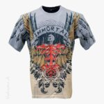 T-Shirt Skelett "Immortal" LEYENDA 1025T