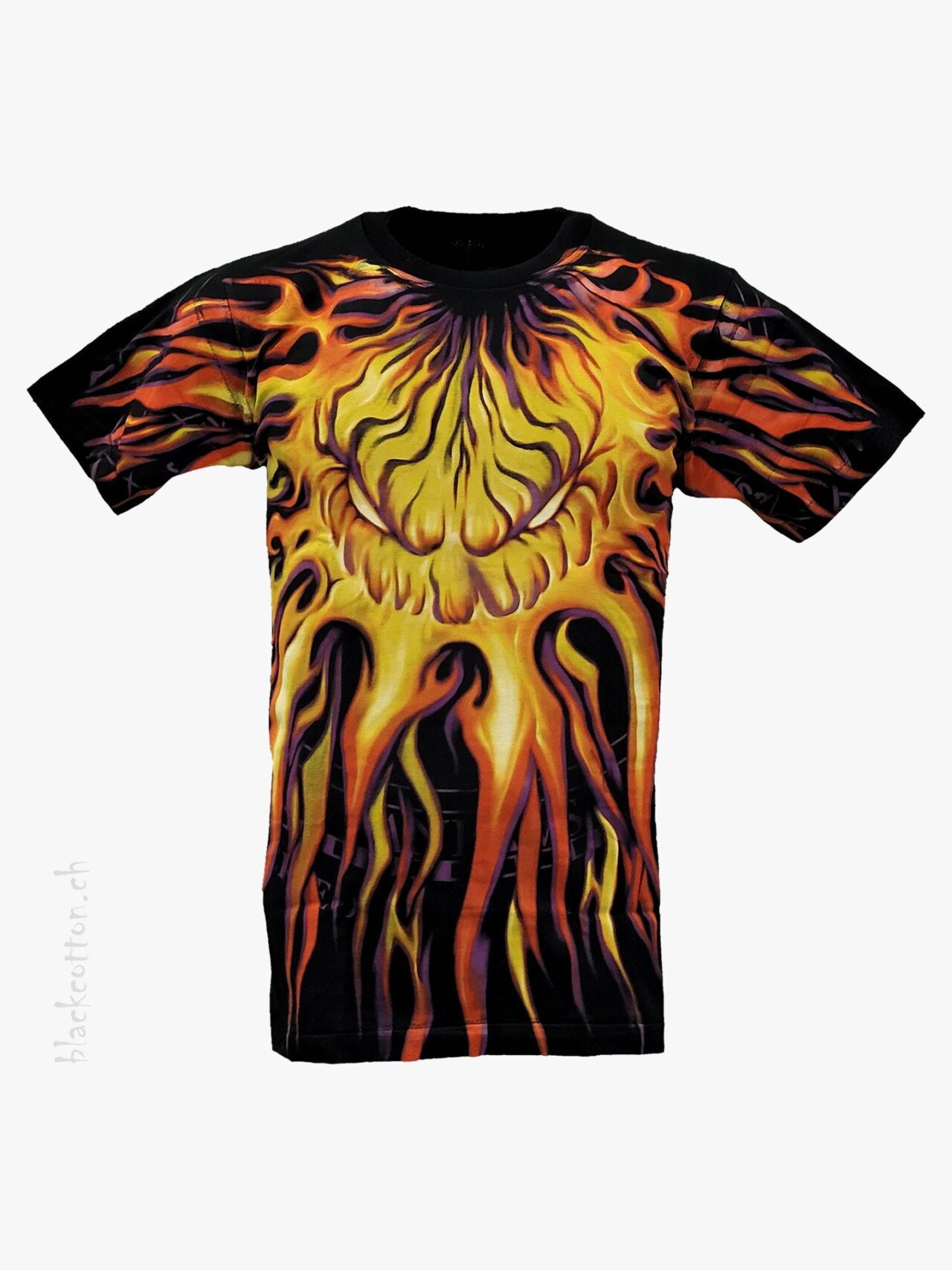 T-Shirt Feuerteufel Flammen ROCK EAGLE 1026T