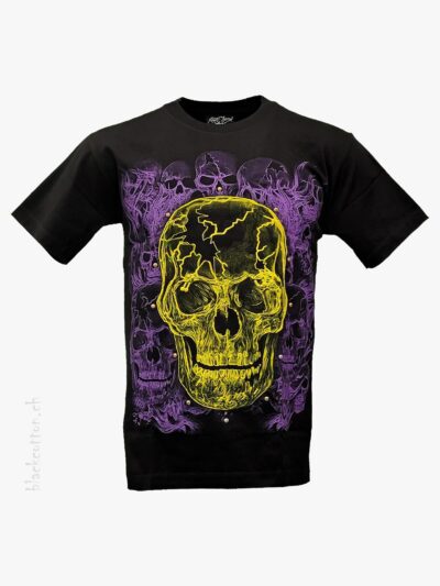 T-Shirt Totenkopf 3D ROCK-CHANG 1028T