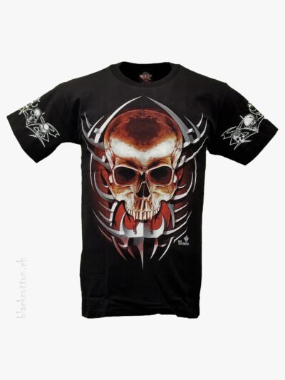 T-Shirt Totenkopf Tribals ROCK-EAGLE