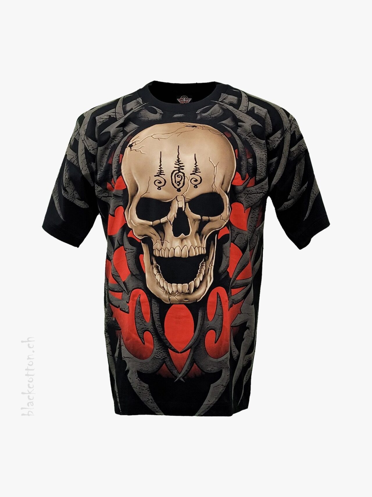 T-Shirt Totenkopf Tribals ROCK EAGLE