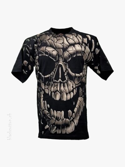 Skull Totenkopf T-Shirt ROCK EAGLE