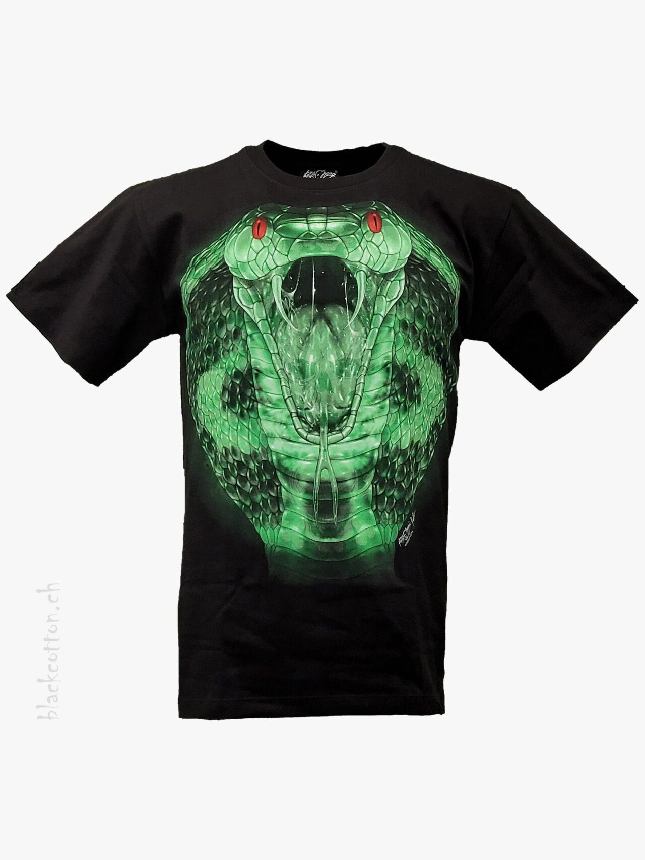 T-Shirt Kobra Glow-in-the-Dark ROCK-CHANG