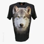 T-Shirt Wolfskopf Glow-in-the-Dark ROCK-CHANG