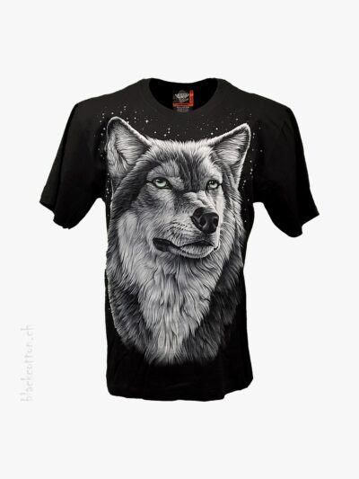 Wolfskopf T-Shirt ROCK CHANG - Glow in the Dark
