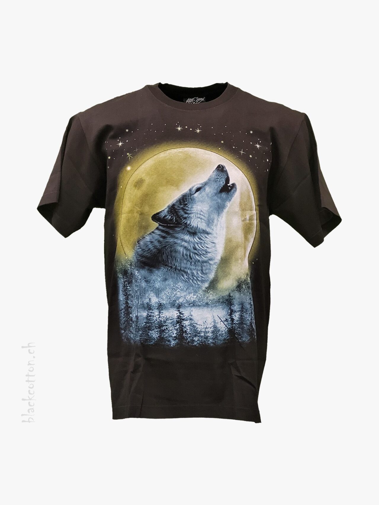 Heulender Wolf T-Shirt ROCK CHANG