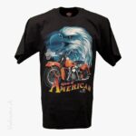 T-Shirt Spirit of American Motorrad ROCK EAGLE Classic Wear