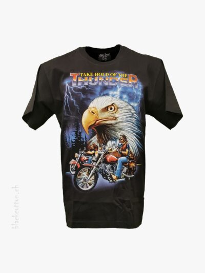 T-Shirt Take Hold of The Thunder Biker Adler ROCK CHANG