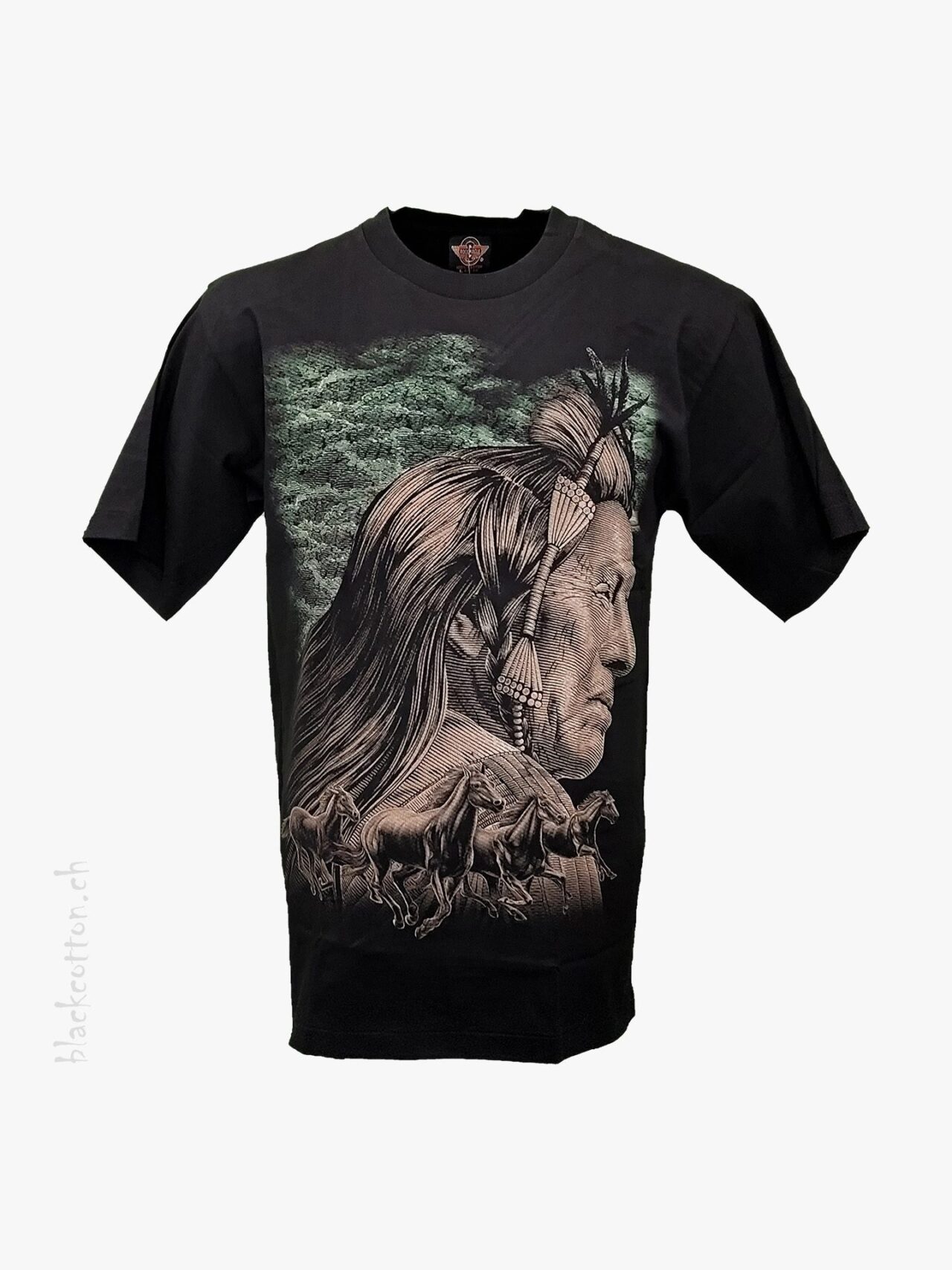 T-Shirt Indianer Pferde ROCK-EAGLE