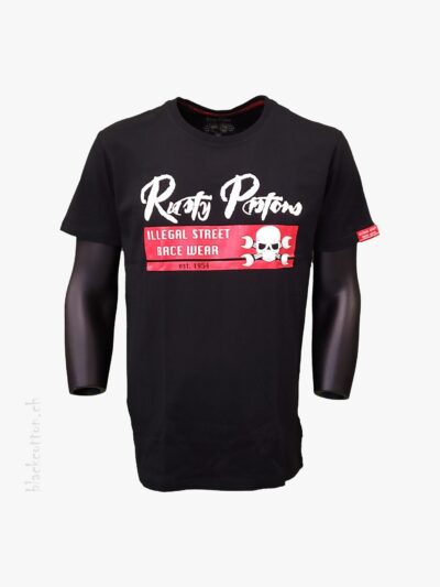 RUSTY PISTONS Richmond T-Shirt Illegal Street Race Wear