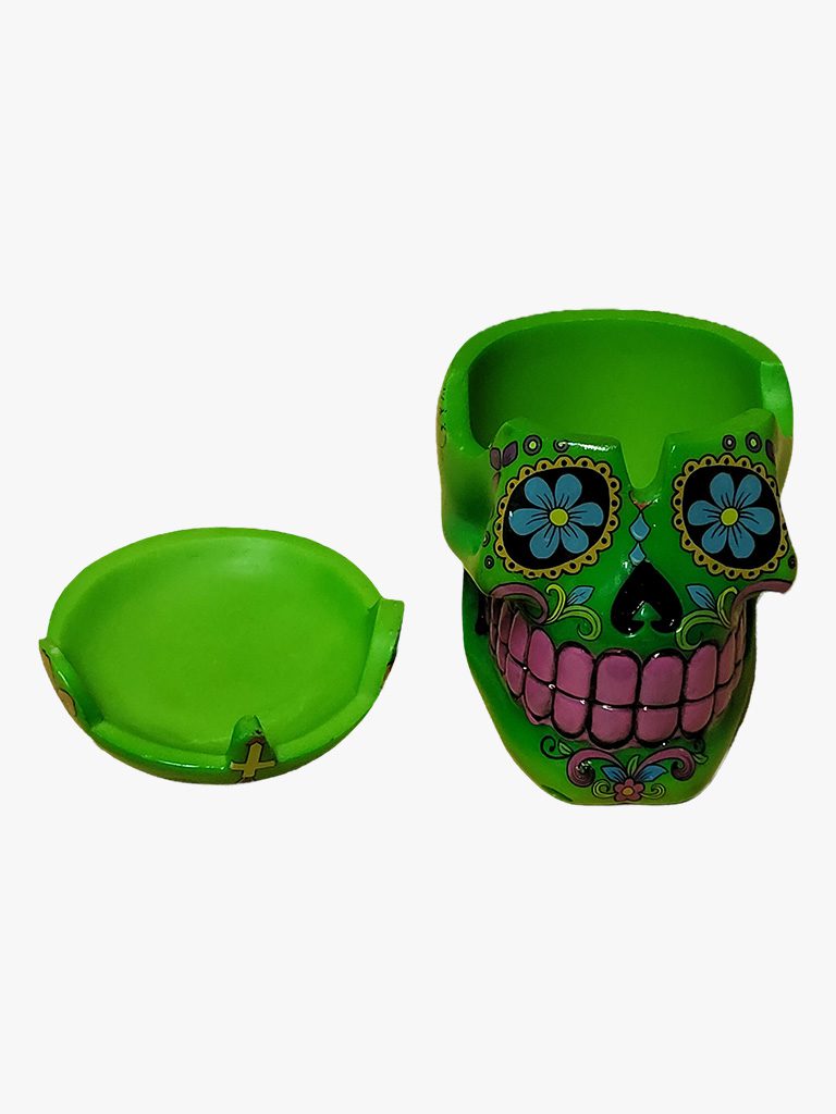 Candy Skull / Totenkopf grün